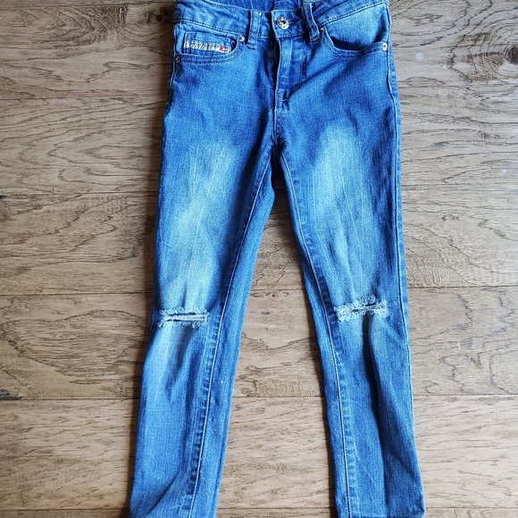 4 pair girls Jean's size 7 - Picture 3 of 5